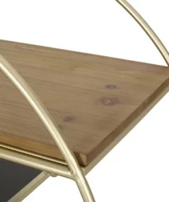 Cragin Contemporary 3 Shelf Circular Bookcase Black/Gold/Antique - Christopher Knight Home -Bookshelves Sales Shop unnamed file 3119