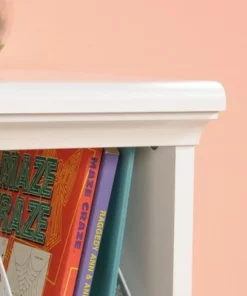 Twin Pogo Bookcase/Footboard Soft White Finish - Sauder -Bookshelves Sales Shop unnamed file 3145