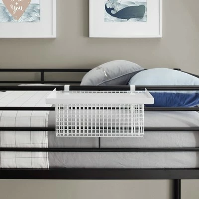 Universal Metal Bunk Bed Shelf White/Mesh - Saracina Home 8 Universal Metal Bunk Bed Shelf White/Mesh - Saracina Home - Image 6