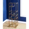 62" Rowledge Gold Glass Book Shelf Gold - Abbyson Living -Bookshelves Sales Shop unnamed file 3251