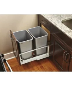 Rev-A-Shelf 5345-DM-KIT-1 Kitchen Cabinet Door Mount Hardware Extender Kit for 5349 Series Waste Container Bins (Sold Separately) -Bookshelves Sales Shop unnamed file 3292