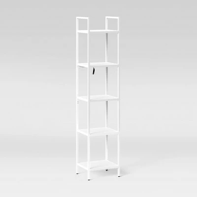 72" Loring Narrow Bookcase - Project 62™ White 8 72" Loring Narrow Bookcase - Project 62™ White - Image 7