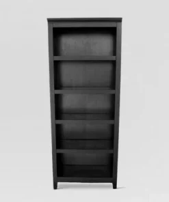 72" Carson 5 Shelf Bookcase - Threshold™ Walnut Brown -Bookshelves Sales Shop unnamed file 3309