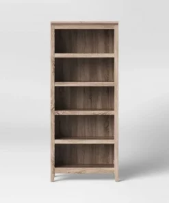 72" Carson 5 Shelf Bookcase - Threshold™ Walnut Brown -Bookshelves Sales Shop unnamed file 3311