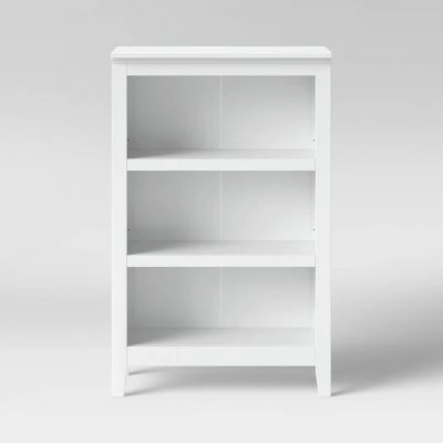 48" Carson 3 Shelf Bookcase - Threshold Espresso 6 48" Carson 3 Shelf Bookcase - Threshold Espresso - Image 4