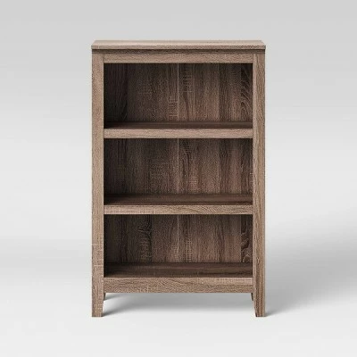 48" Carson 3 Shelf Bookcase - Threshold Espresso 8 48" Carson 3 Shelf Bookcase - Threshold Espresso - Image 6