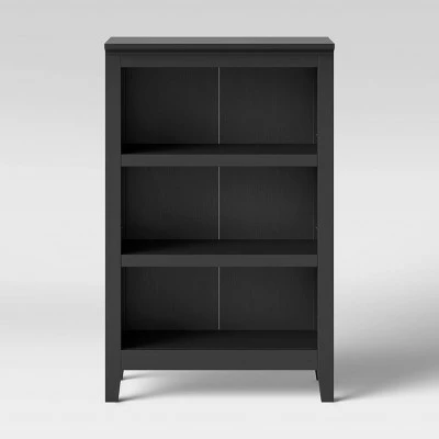 48" Carson 3 Shelf Bookcase - Threshold Espresso 9 48" Carson 3 Shelf Bookcase - Threshold Espresso - Image 7