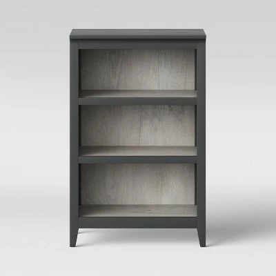 48" Carson 3 Shelf Bookcase - Threshold Espresso 10 48" Carson 3 Shelf Bookcase - Threshold Espresso - Image 8