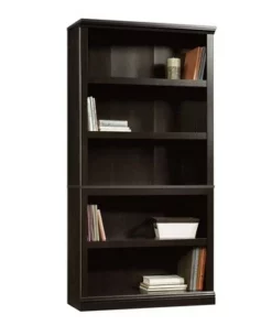 70" 5 Shelf Bookcase - Sauder Estate Black
