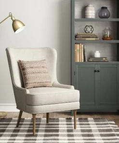 72" Carson 5 Shelf Bookcase with Doors - Threshold™ White