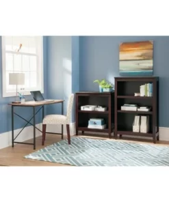 36" Carson 2 Shelf Bookcase - Threshold™ Black -Bookshelves Sales Shop unnamed file 3355