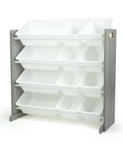 Toy Storage Organizer with Storage Bins Gray - Humble Crew -Bookshelves Sales Shop unnamed file 336