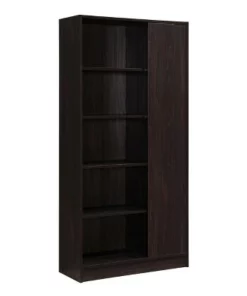 Amelia 64.8" Mid Century Bookcase - Christopher Knight Home Grey Oak -Bookshelves Sales Shop unnamed file 3371