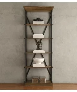 84" Belvidere 5 Shelf Narrow Bookshelf - Inspire Q Ivory White 11 84" Belvidere 5 Shelf Narrow Bookshelf - Inspire Q Ivory White -Bookshelves Sales Shop unnamed file 3387