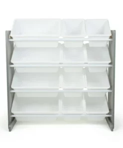 Toy Storage Organizer with Storage Bins Gray - Humble Crew -Bookshelves Sales Shop unnamed file 339