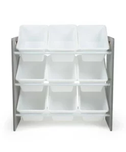 Toy Storage Organizer with Storage Bins Gray - Humble Crew -Bookshelves Sales Shop unnamed file 341