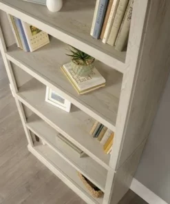 69.764" Decorative Bookshelf Chestnut - Sauder