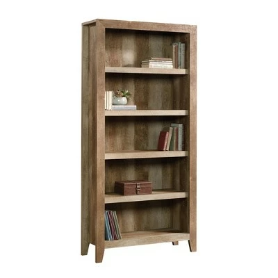 71" Dakota Pass 5 Shelf Bookcase Craftsman Oak - Sauder 3 71" Dakota Pass 5 Shelf Bookcase Craftsman Oak - Sauder