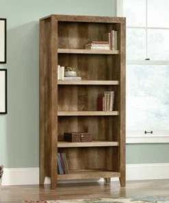 71" Dakota Pass 5 Shelf Bookcase Craftsman Oak - Sauder 7 71" Dakota Pass 5 Shelf Bookcase Craftsman Oak - Sauder -Bookshelves Sales Shop unnamed file 3425