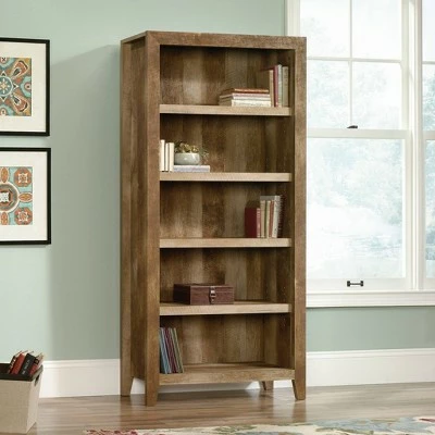 71" Dakota Pass 5 Shelf Bookcase Craftsman Oak - Sauder 5 71" Dakota Pass 5 Shelf Bookcase Craftsman Oak - Sauder - Image 3