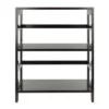 29.21" 2 Tier Leo Shelf Storage or Bookshelf Wide Espresso Brown - Winsome -Bookshelves Sales Shop unnamed file 3446