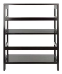 29.21" 2 Tier Leo Shelf Storage or Bookshelf Wide Espresso Brown - Winsome -Bookshelves Sales Shop unnamed file 3448