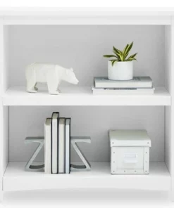 Delta Children Universal 2-Shelf Bookcase Bianca White -Bookshelves Sales Shop unnamed file 3456