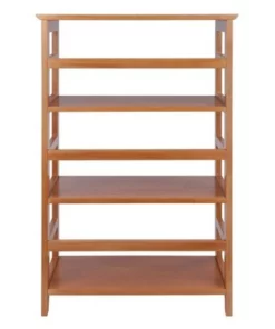 42" Studio Bookshelf 3 Tier Honey Brown - Winsome -Bookshelves Sales Shop unnamed file 3463