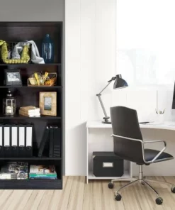 64.8" Oskar 5 Shelf Bookcase - Atlantic Espresso 9 64.8" Oskar 5 Shelf Bookcase - Atlantic Espresso -Bookshelves Sales Shop unnamed file 3468