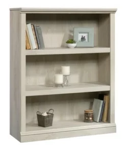 43.78" Decorative Bookshelf Brown 3 Number Of Shelves Chestnut - Sauder -Bookshelves Sales Shop unnamed file 3524