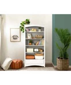 DaVinci MDB Bookcase Espresso -Bookshelves Sales Shop unnamed file 3535