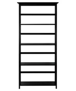 Montego 5-Shelf Bookcase - Flora Home White