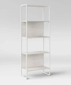 66.7" Paulo 4 Shelf Bookshelf White - Project 62™ 8 66.7" Paulo 4 Shelf Bookshelf White - Project 62™ -Bookshelves Sales Shop unnamed file 3570