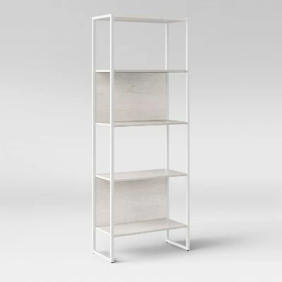66.7" Paulo 4 Shelf Bookshelf White - Project 62™ 4 66.7" Paulo 4 Shelf Bookshelf White - Project 62™ - Image 2