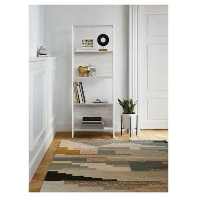 66.7" Paulo 4 Shelf Bookshelf White - Project 62™ 5 66.7" Paulo 4 Shelf Bookshelf White - Project 62™ - Image 3