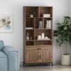 67.25" Gallatin Contemporary Cube Unit Bookcase Walnut - Christopher Knight Home -Bookshelves Sales Shop unnamed file 3625