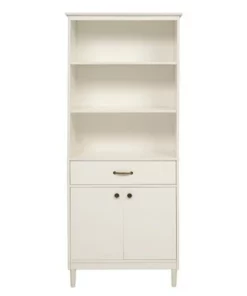 70" Murray High Rise Solid Wood Storage Hutch - Saracina Home Caramel -Bookshelves Sales Shop unnamed file 3644