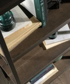 56" North Avenue Tall Bookshelf Smoked Oak Finish - Sauder -Bookshelves Sales Shop unnamed file 3646