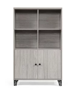 Justina Mid-Century Cabinet - Christopher Knight Home Gray Oak -Bookshelves Sales Shop unnamed file 365