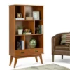 Tierney Solid Hardwood Mid Century Wide Bookcase and Storage Unit - Wyndenhall Teak 2 Tierney Solid Hardwood Mid Century Wide Bookcase and Storage Unit - Wyndenhall Teak -Bookshelves Sales Shop unnamed file 3655