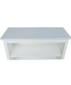 Shaker Bookshelf - International Concepts White -Bookshelves Sales Shop unnamed file 3710