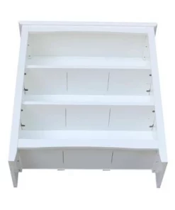 Shaker Bookshelf - International Concepts White -Bookshelves Sales Shop unnamed file 3711
