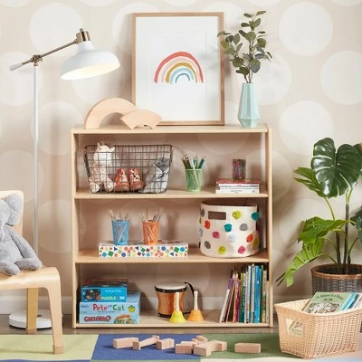 ECR4Kids Birch Streamline 2-Shelf Storage Cabinet without Back 6 ECR4Kids Birch Streamline 2-Shelf Storage Cabinet without Back - Image 4