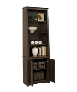 Tall Slant-Back Bookcase with 2 Shaker Doors Espresso - Prepac 9 Tall Slant-Back Bookcase with 2 Shaker Doors Espresso - Prepac -Bookshelves Sales Shop unnamed file 3735