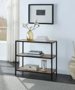 30" Quinton 2 Shelf Bookcase Salvage Oak - OSP Home Furnishings -Bookshelves Sales Shop unnamed file 3749