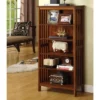 48" Tarchel 5 Shelves Media Shelf Antique Oak - HOMES: Inside + Out -Bookshelves Sales Shop unnamed file 3756