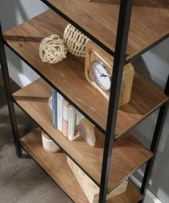 56.77" 4 Shelves North Avenue Vertical Bookcase Sindoori Mango - Sauder -Bookshelves Sales Shop unnamed file 3764