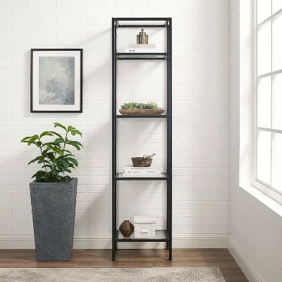 73" Aimee Narrow Etagere Oil Rubbed Bronze - Crosley 4 73" Aimee Narrow Etagere Oil Rubbed Bronze - Crosley - Image 2