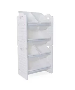 UNiPLAY Toy Organizer With 6 Removable Storage Bins and Block Play Panel, Multi-Size Bin Organizer -Bookshelves Sales Shop unnamed file 378