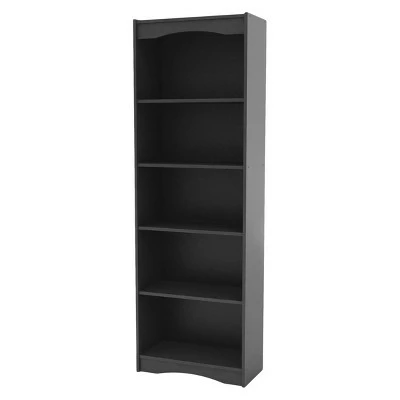 72" Hawthorn Tall Adjustable Bookcase - CorLiving Black 3 72" Hawthorn Tall Adjustable Bookcase - CorLiving Black